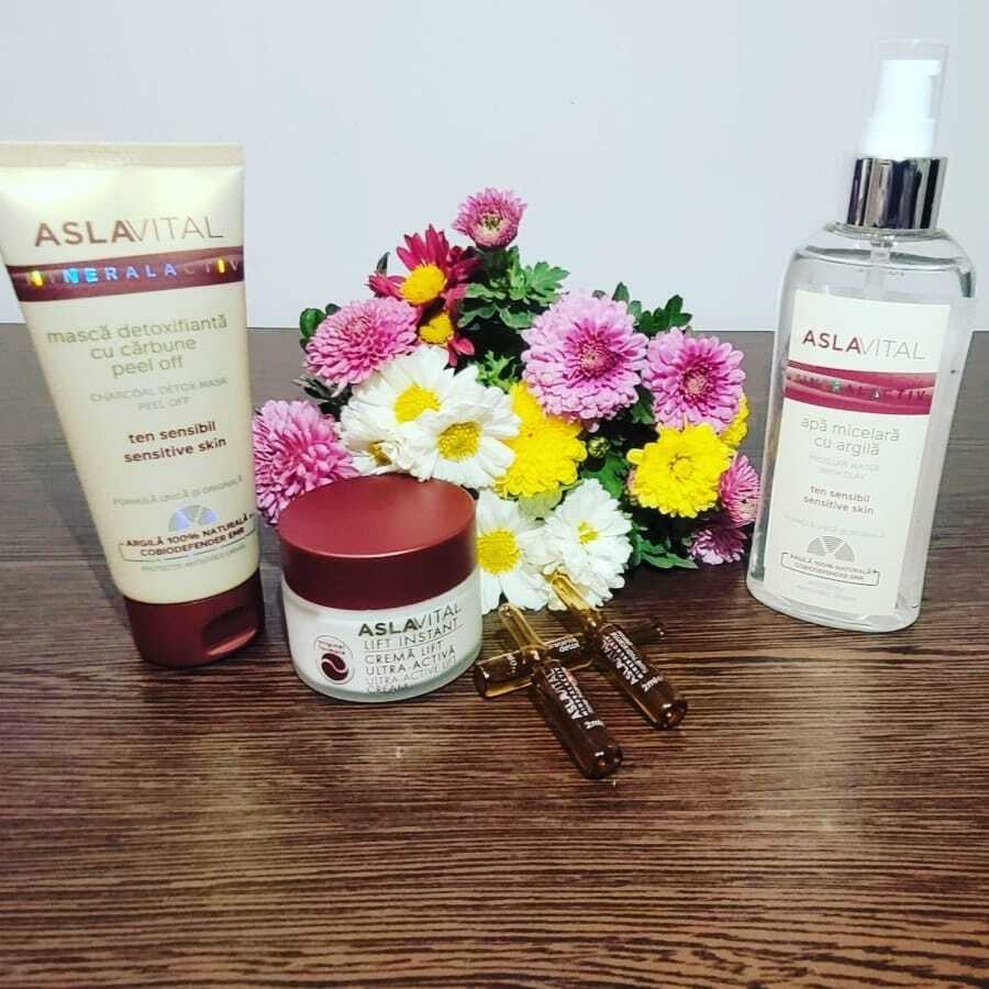 Produse cu argilă naturală Aslavital Mineralactiv Lady in Black Aslavital Mineral Activ