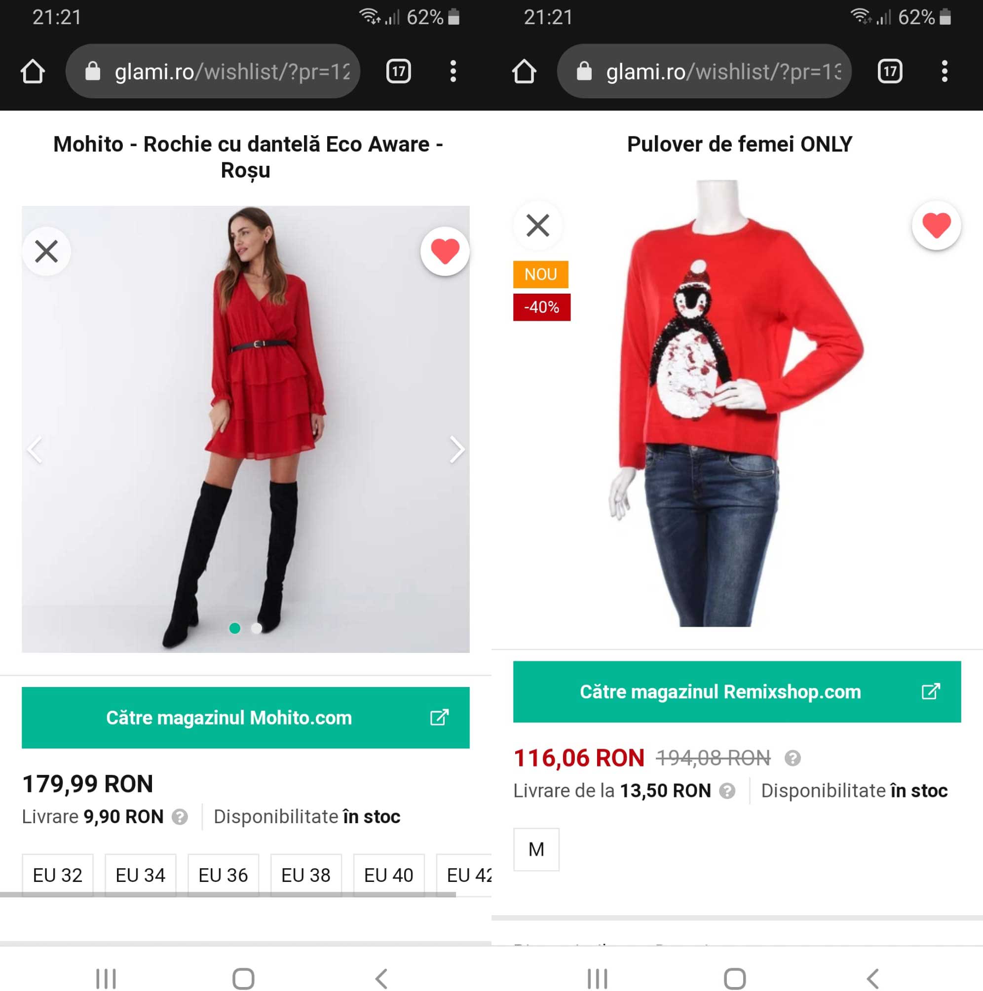 Smart shopping cu GLAMI Lady in Black Wishlist Craciun GLAMI 11