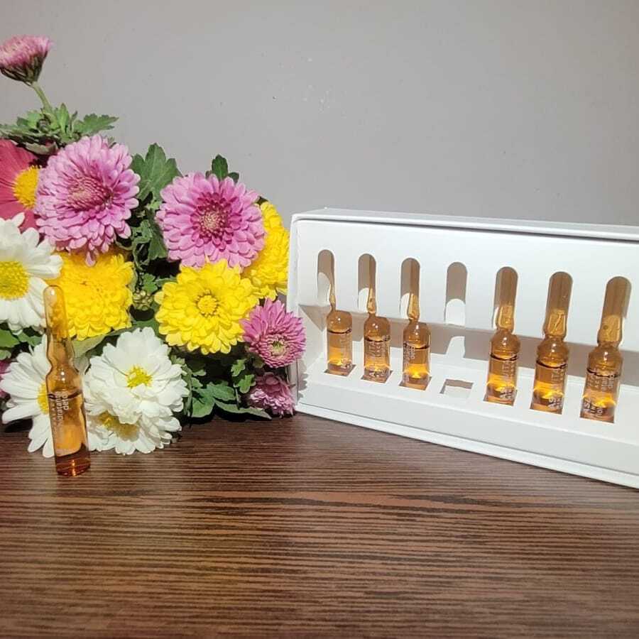 Produse cu argilă naturală Aslavital Mineralactiv Lady in Black Fiole hidratante Detox