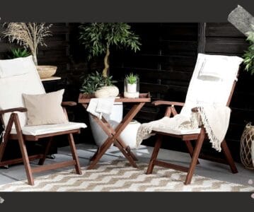 Idei amenajare balcon cu Biano