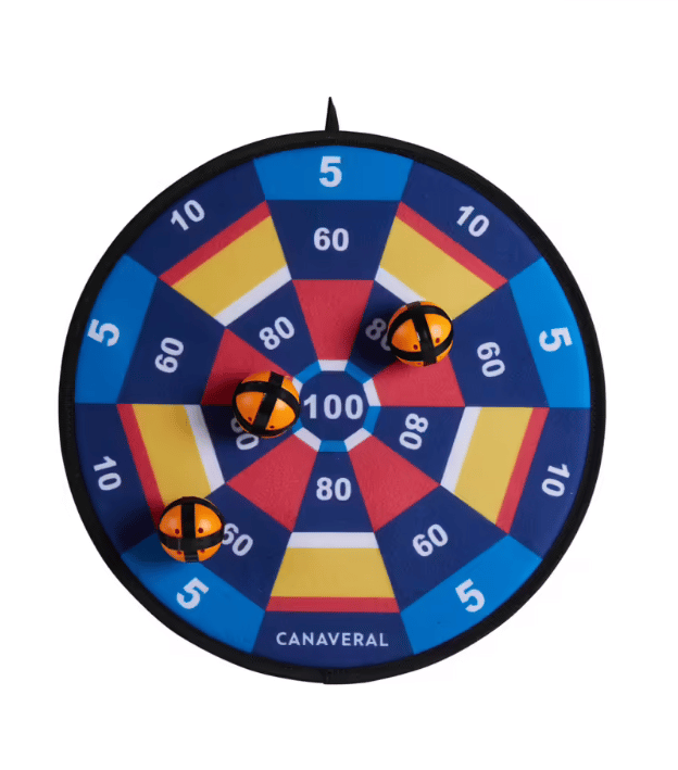 Cadouri pentru copii de la Decathlon Lady in Black Țintă cu arici Kaleidoscope