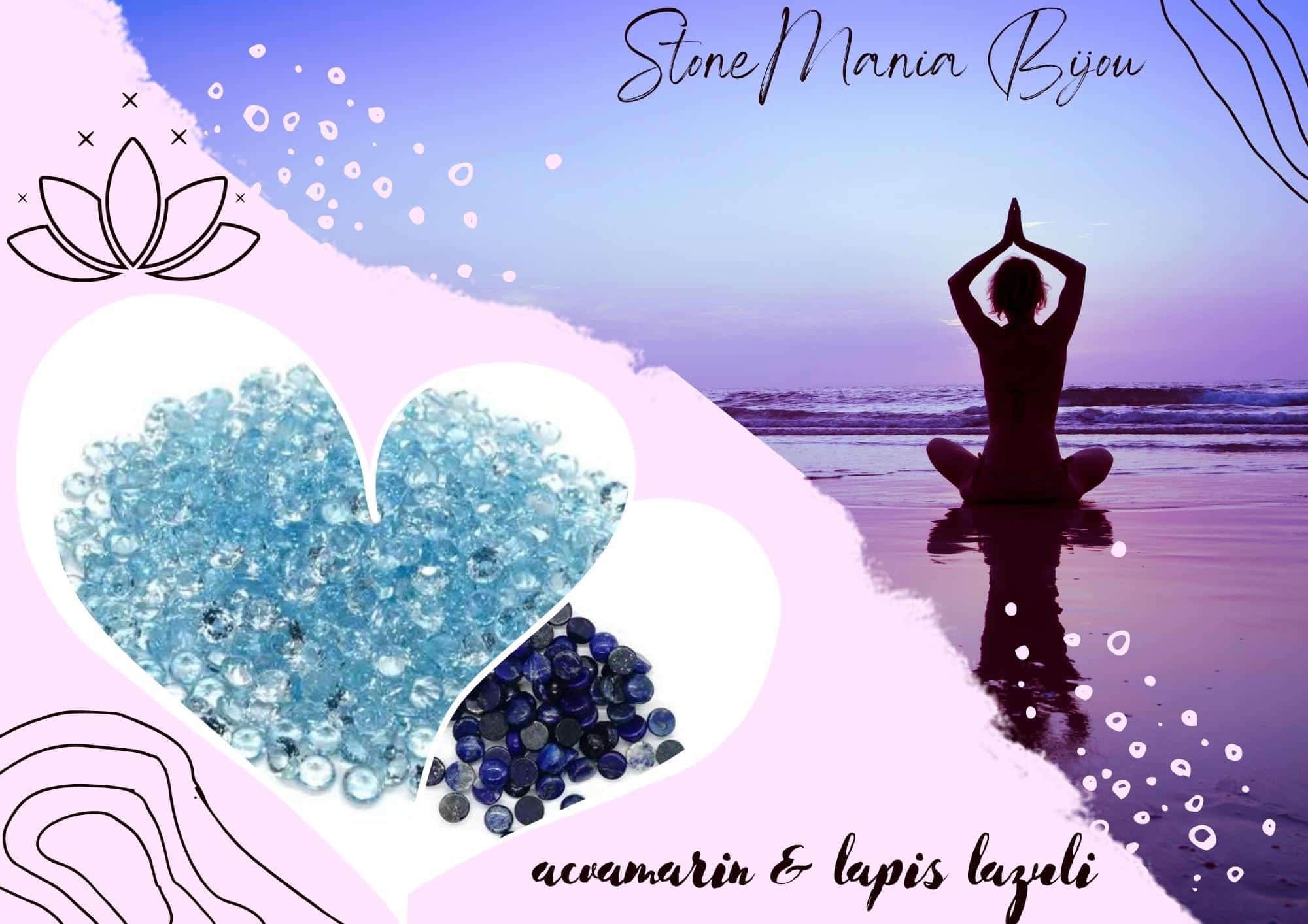 aquamarin si lapis lazuli