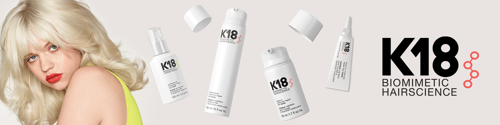 Cadouri pentru femei de 8 Martie Lady in Black Produse profesionale de reparare a parului K18