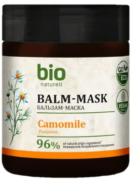Îngrijirea părului: secretul unui scalp sănătos și a unui păr strălucitor Lady in Black Bio Naturell Camomile Balm mask pentru par